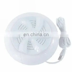 Mini 6W Portable Ultrasonic Turbo Washing Machine Personal Laundry Washer USB thumbnail-4