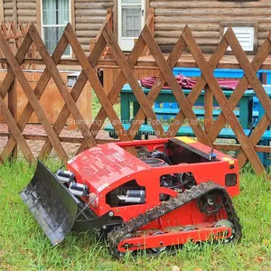 Tracked Robot Mower, China Remote Control Slope Mower Price, Remote Control Mower for Hills for Sale thumbnail-1