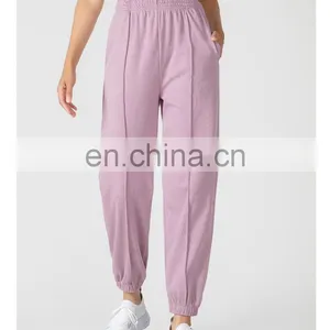 New Wholesale Cotton Casual Pockets Jogger Sweatpants Women Sports Workout Walking Running Wear Pants thumbnail-4