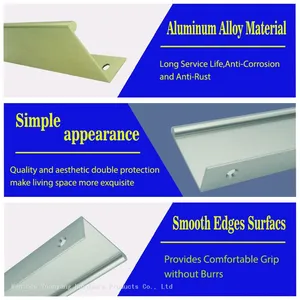 Technology Wholesale Price Cabinet Kitchen Handle Black Handles for Doors Black Matte Cabinet Pulls thumbnail-5