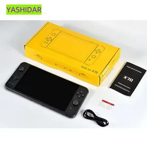 X70 Handheld Game Player 7 Inch Retro Game Console Handheld Game Console Classic Hd Tv Out Video Gaming Console thumbnail-2
