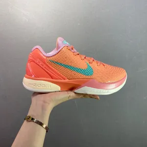 NK Zoom Kobe 6 Protro Kobe 6th GenerationZoom Turbo Air Cushion Rear Palm EVA Cushioning Running Shoes Basketball Sports Men's and Women's Shoes thumbnail-1