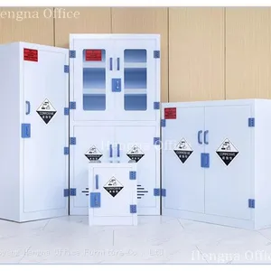 Corrosive Liquid Cabinet / Polypropylene Safety Cabinet HN-PP900: All-Plastic Non-metallic Build With Dual Security Locks thumbnail-1