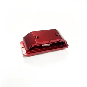 Customized Oxidized Red Parts CNC Milling Turning CNC Precision Machining Service thumbnail-1