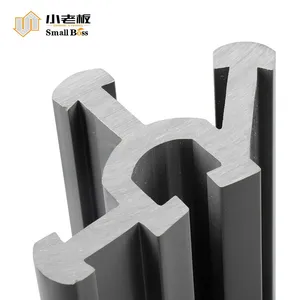 Strong Plastic Sheet Pile U Type Seawall Retaining Wall PVC Sheet Pile Vinyl Sheet Piling for Water Control Solution thumbnail-3