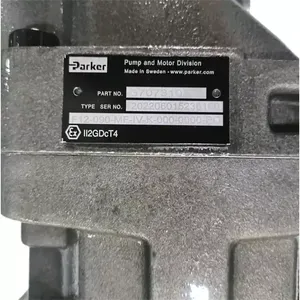 Parker F12 F12-030 F12-040 F12-060 F12-080 F12-090 F12-110 F12-150 Hydraulic Pump Motor F12-090-MF-IV-K-000-0000-PO 3707310 thumbnail-2