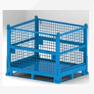 Mesh Stillage Cage With Half Drop Front thumbnail-1
