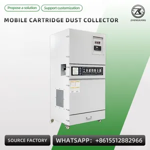 Mobile Cartridge Dust Collector Industrial Pulse Jet Dust Remover Welding Fume Purifier thumbnail-5