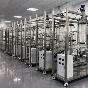 Factory High Efficiency Stainless Steel Short Path Wiped Film Molecular Distiller Machine Molecular Distillation Unit Equipment thumbnail-2