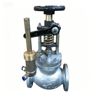 JIS F7399 WCB Cast Steel Straight Pneumatic Quick Closing Valve With 316 Stainless Steel Trim thumbnail-4