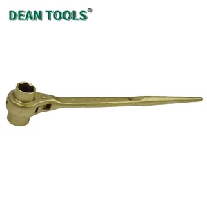 2040b DEAN TOOLS NON SPARKING RATCHET WRENCH BOX END SPANNER thumbnail-1