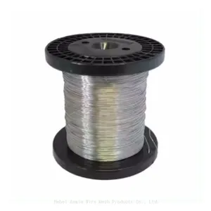 Hot-dip Galvanized Gi Galvanized Bar Manufacturer Supplies Galvanized High-carbon Galvanized Iron Wire at Prices of 0.3mm, 0.5mm, 1.0mm and 6mm Wires thumbnail-1