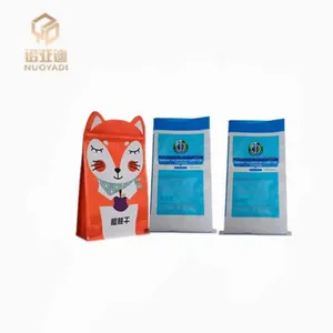 Eight-Sided BOPP Gravure Printed Square Bottom Pet Food Packaging Flat Bottom Box Pouch With Stand-Up Feature Seal Bag thumbnail-3