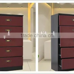 Steel Chest Of Drawers 5 Dresser American Furniture Black Five Drawers Chest thumbnail-3
