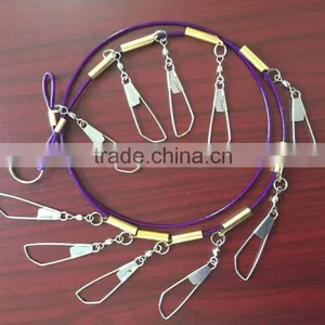 Stainless Steel 10 Key Fishing, 1.5Meters Locking Clasp With Life Float Fishing Accessories Fishing Lock thumbnail-3