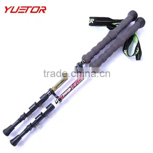 External Quick Lock 80% Carbon Fiber Trekking Pole Climbing Stick Supplier's Choice thumbnail-1