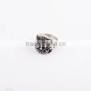 High Quality 316L Stainless Steel Material New Silver Ring Models For Men thumbnail-3