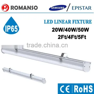 High Lumens 40W 2835 SMD Shop Factory IP65 Led Highbay Light Tube thumbnail-2
