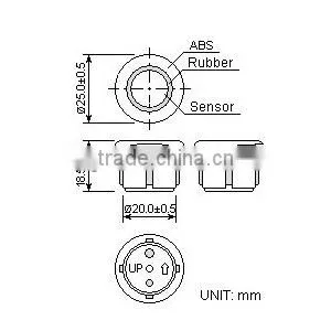 High Quality Parking Ultrasonic Sensor NU40D20TR-1 thumbnail-2