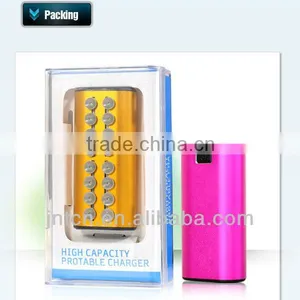 6000-8400mAh Unique Trilateral+Cupula High Capacity Portable USB Mobile Phone Charger Protable Power Bank for Smartphones MP014 thumbnail-1