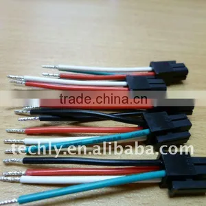 MOlex MiniFit 4 PIn Black Connector With UL 1007 20AWG 80C 300V of Wire Harness thumbnail-3
