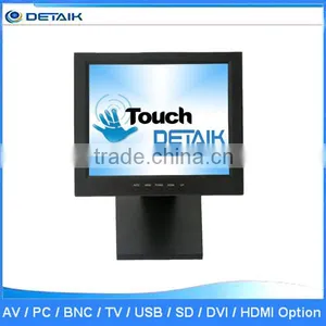 DTK-1208R TFT Resistive Touch Screen 12 Inch LED Monitor thumbnail-1