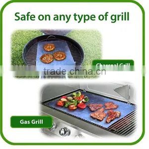 Reusable Non-stick Bbq Grill Mat PFOA Free FDA Approved thumbnail-4