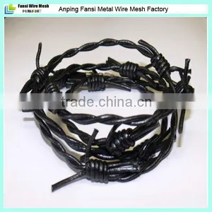 Protection Net Low Carbon High Tensile Galvanized Barbed Wire thumbnail-1