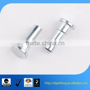 Blue Zinc Coated Custom Flat Head Step Rivets thumbnail-1