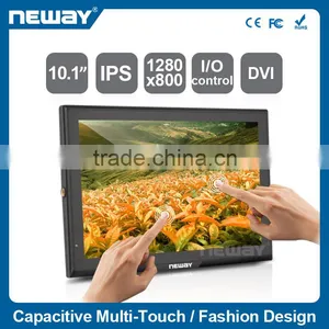 10.1" High Contrast POS Capacitive Touch LCD Screen With VGA Input thumbnail-1