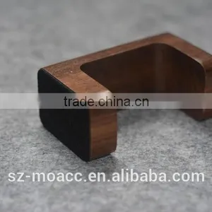 2015 New Design Wood Grain Stand Charger Holder For Apple Watch thumbnail-3