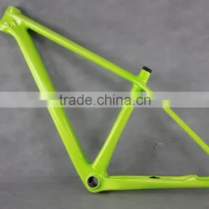 Carbon Mountain Bike Frame Customized 29er Mountain Bike Thru Axle Bulk Bike Parts Manufacturer thumbnail-1