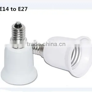 E14 to E27 Fireproof Lamp Holder Converter Socket Base Type Adapter For Led Lamp Bulb thumbnail-1