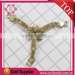 Fashion T Shape Arcylic Beads Rhinestone Shoe Decorationl Sandals Ornaments for Ladies thumbnail-3