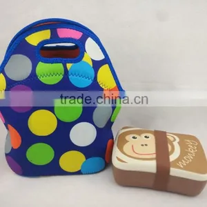 Bamboo Fiber Biodegradable and Eco BPA Free Children Kids Lunch Box thumbnail-4