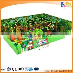 Jungle Theme Indoor Soft Play Area Commercial Children Indoor Playground Naughty Castle thumbnail-2