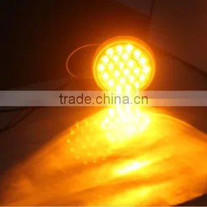 Waterproof 4'' Round LED Stop Turn Tail Lamp thumbnail-1