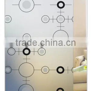 Pink Mirror/decorative Mirror/interior Door Glass/background Wall Glass/curtain Wall/TJ/CJ-net Garden thumbnail-1