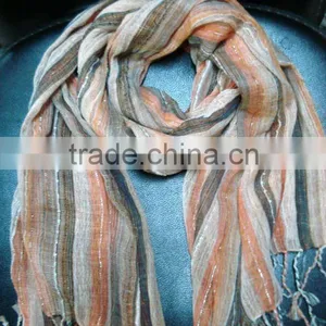 Cotton Lurex Scarves & Stoles thumbnail-1