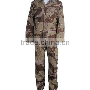 Camouflage BDU Military Uniform From 3522 Factory of PLA thumbnail-1