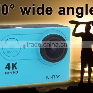 Wifi 4K FHD 1080P 60fps Helmet Sports Action Camera 170 Degree 2 Inch Screen 30 Metres Waterproof thumbnail-1