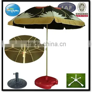 200cm Cotton Printing China Style Outdoor Beach&garden Umbrella thumbnail-1