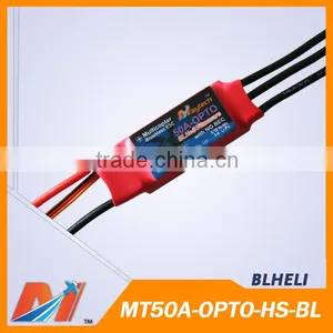 Maytech Helicopter Drone Motor Speed Controller 50A BLHeli Regulator thumbnail-1