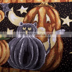 Wholesale Jacquard Halloween Customs Table Runner thumbnail-4