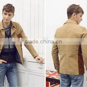 Customized Most Popular Fur Collar Coat Men Jacket thumbnail-4