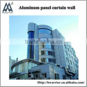 Silver Color Aluminium Panel Curtain Walls thumbnail-1