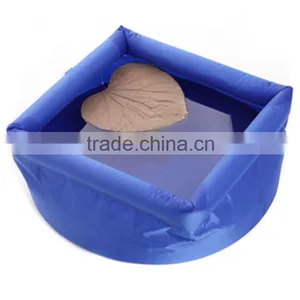 Camping Travel Tourism Folding Inflatable Outdoor Wash-basin thumbnail-3