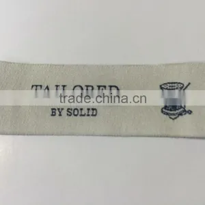 Nice Handfeel Soft Cotton Woven Labels thumbnail-6
