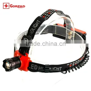Goread GR01 High Bright Rechargeable Zoom Head Lamp 4 Colors R2 LED Head Torch thumbnail-3