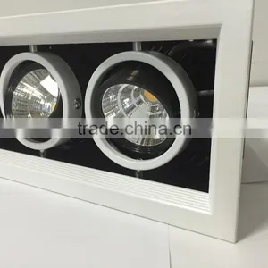 2X5W Square Recessed Grille Light Ceiling Light 10w Ceilling for Hotel thumbnail-4